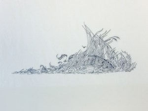 When the 49'ers first searched for gold, they traded manufactured good for shallow baskets for panning with the California Indians that were used to "pan" for gold, once they got mass produced pans the baskets were abandoned.