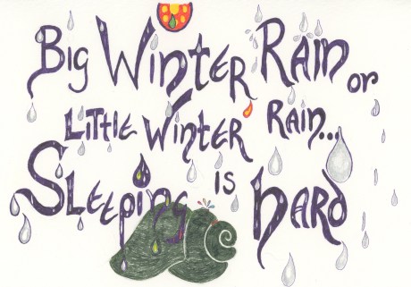 Winter rain
